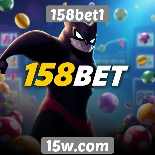 Variedade de jogos disponíveis no 158bet1